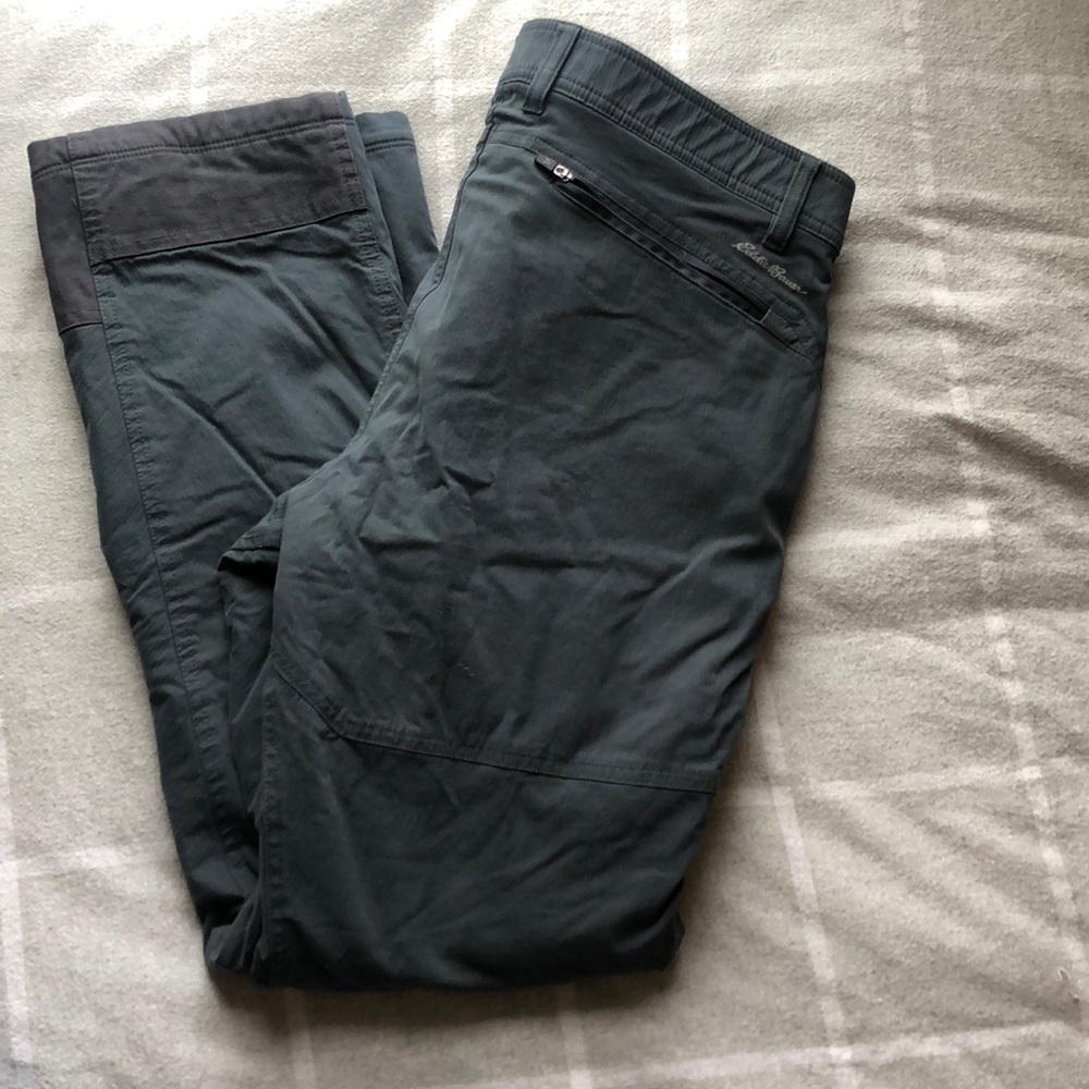 Eddie Bauer Men’s Lined pants. Storm color. 32x32